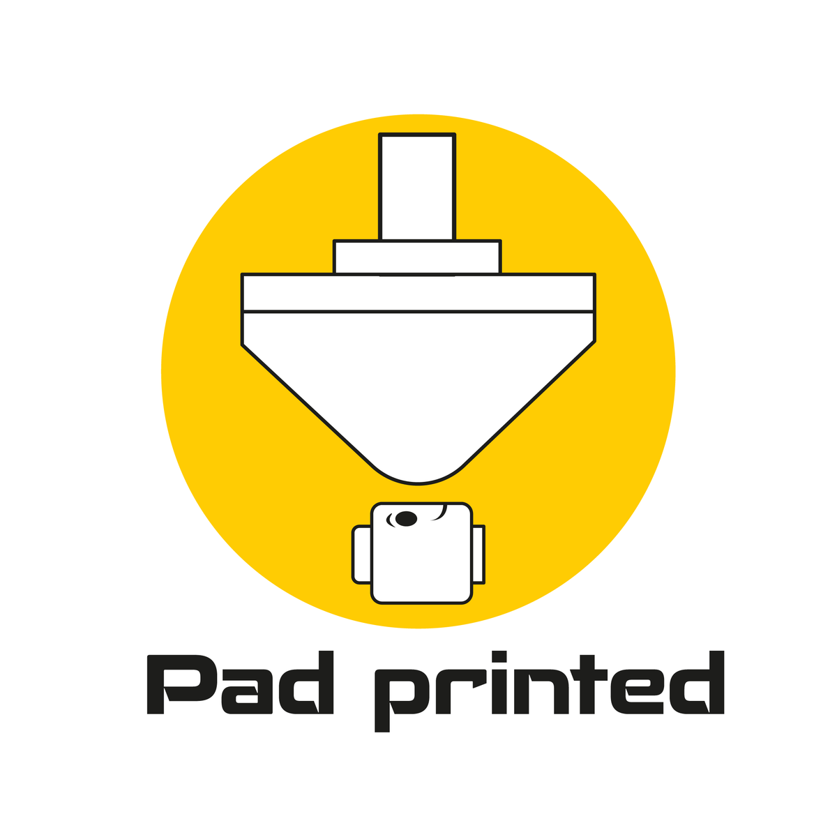 PAD-PRINTED